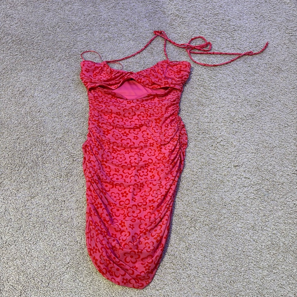 Pink Flower Dress